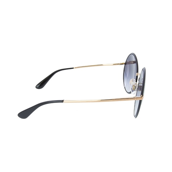 Dolce & Gabbana Women\'s Black Round Sunglasses